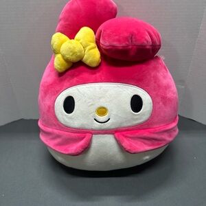 2023 Sanrio Squishmallow My Melody 16” Pink Soft Hello Kitty Plush